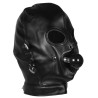 Ouch! Xtreme Cagoule avec Masque et Bâillon Blind Mask Gag Noire
